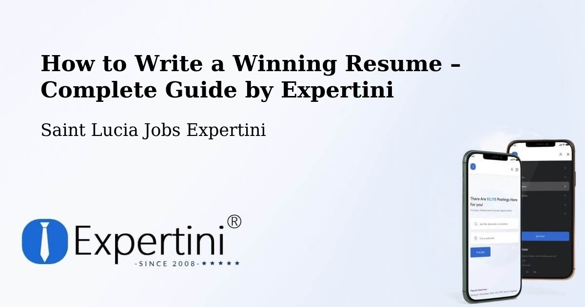 Resume Writing Guide for Job Seekers – Lombard - Lombard, Saint Lucia Jobs Expertini
